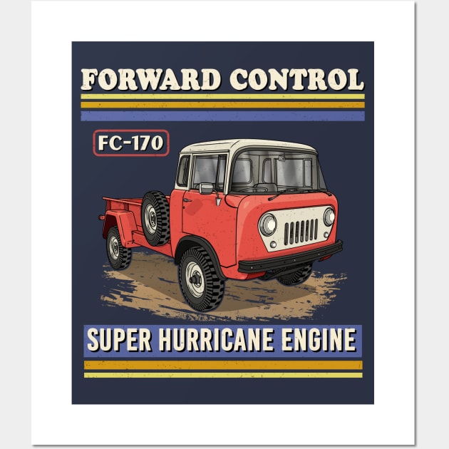 Forward Control FC-150 Wall Art by Guyvit